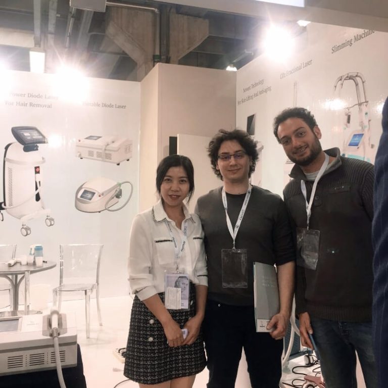 Group photo at the Dubai exhibition