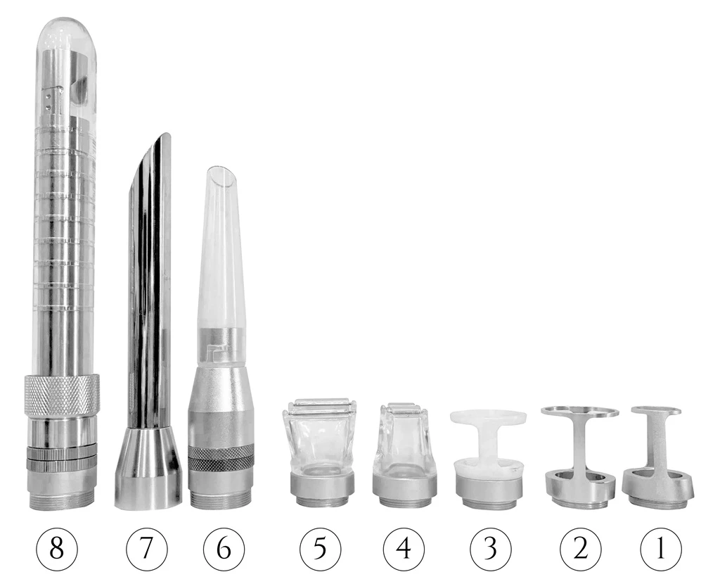 Thulium laser handpiece tips