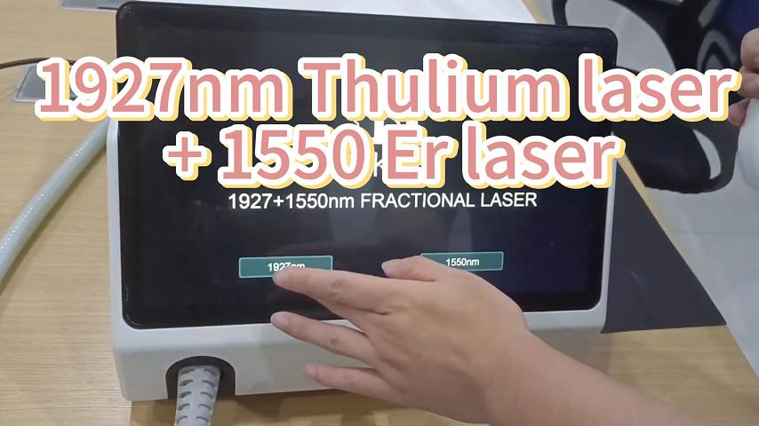 1550 nm Erbium Laser & 1927 nm Thulium Laser