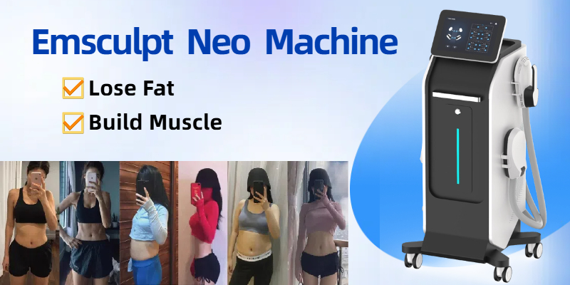 Emsculpt Neo before and after for fat reduction and muscle building