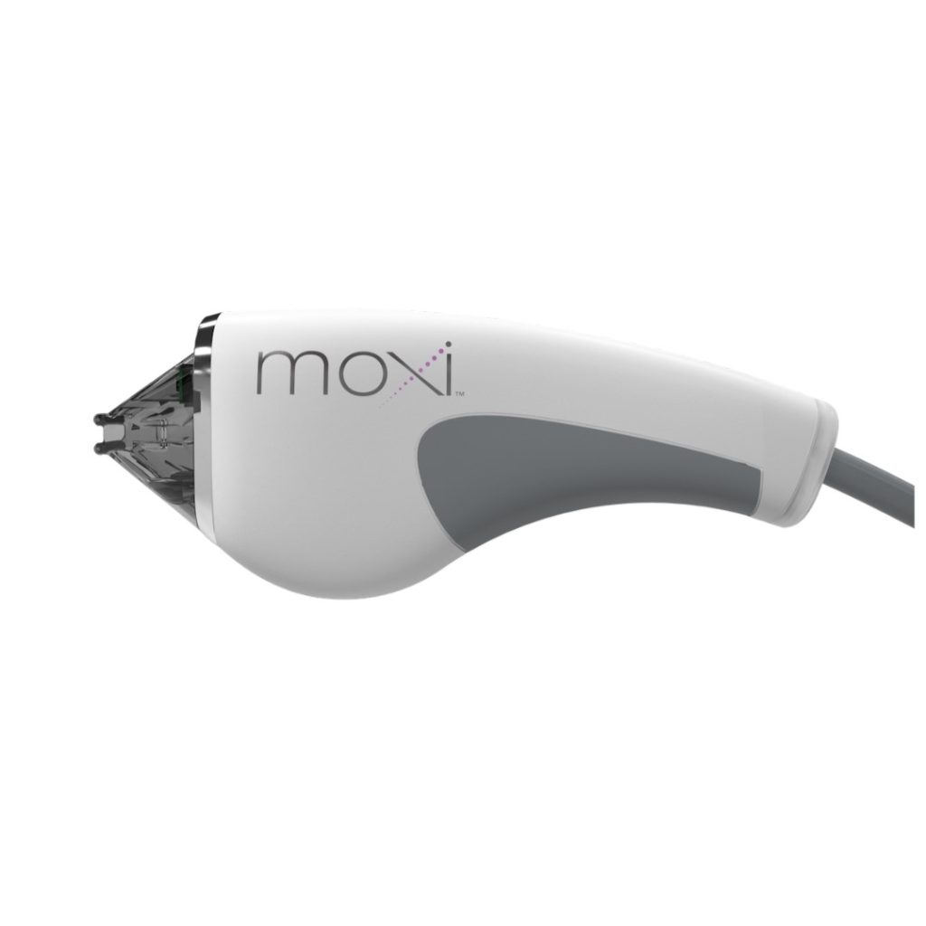 Moxi laser handpiece