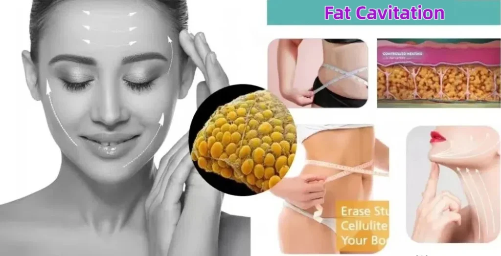 Application principle diagram of fat cavitation