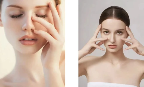 Eye area skin care