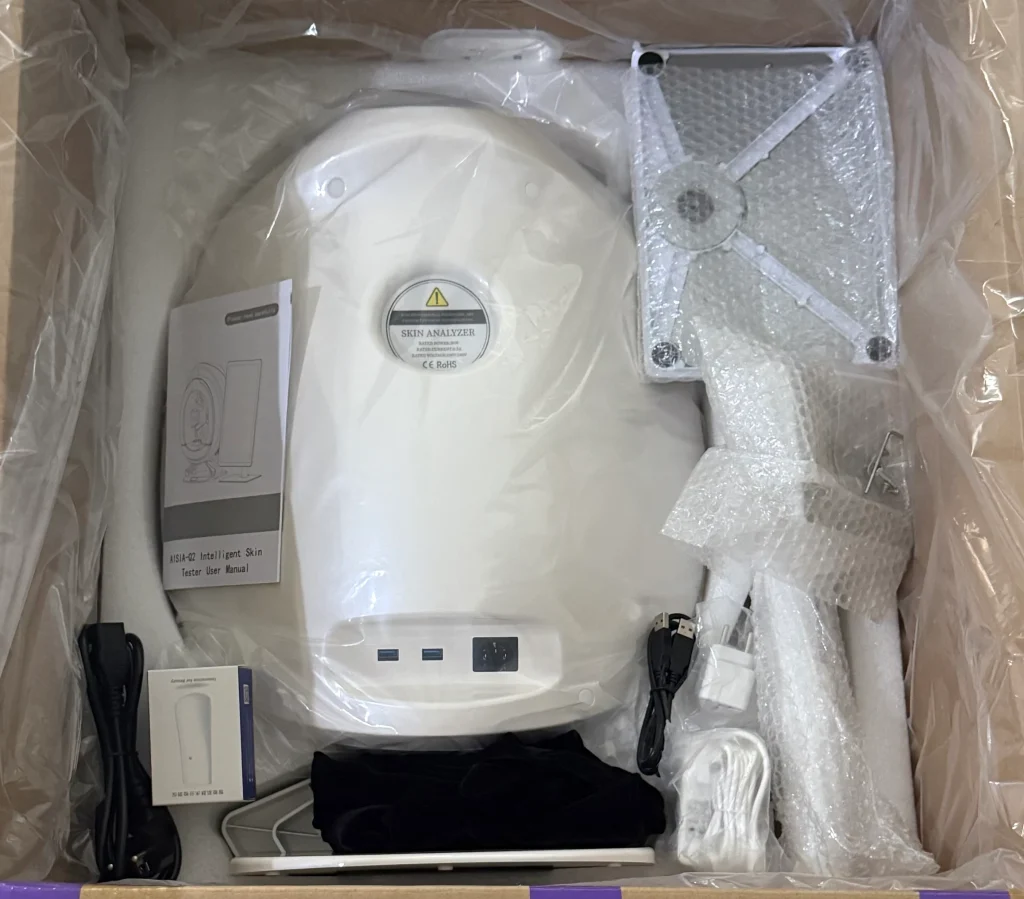 Skin Analyzer All Parts