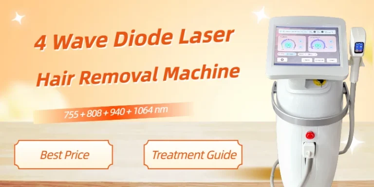 Top 4-wavelength diode laser hair removal machine