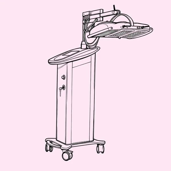 Photo therapy machine design drawing