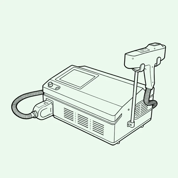 Q Switch laser design drawing