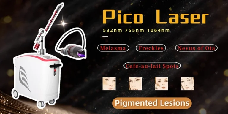 Pico laser treatment for pigmented lesions